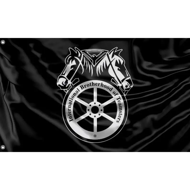 

Черный флаг Teamsters | Уникальный дизайн печати | Высококачественные материалы | Размер-3x5 футов/90x150 см
