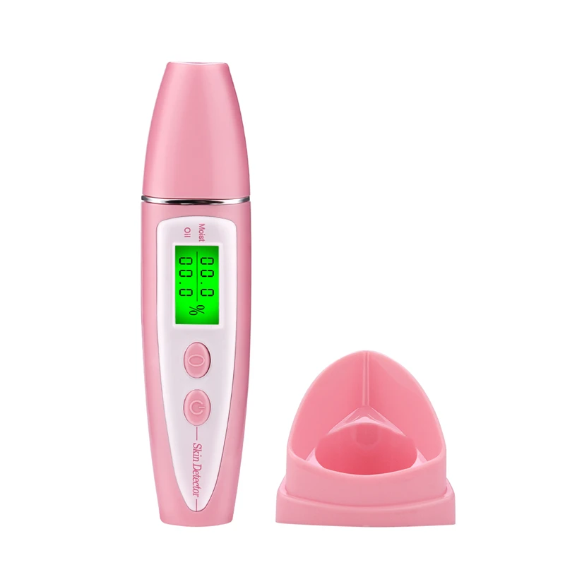 

Electric Skin Moisture Analyzer Mini Facial Oil Content Detector Pen Face Massage Unisex Skin Oil Testing Stick + LCD Screen 31