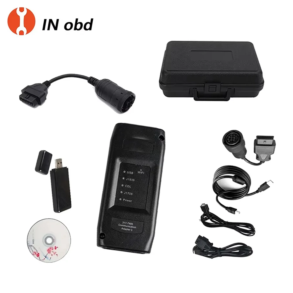 Профессиональный адаптер CAT ET3 с USB WIFI для программной версии CAT3 2019C KEYGEN 2019A