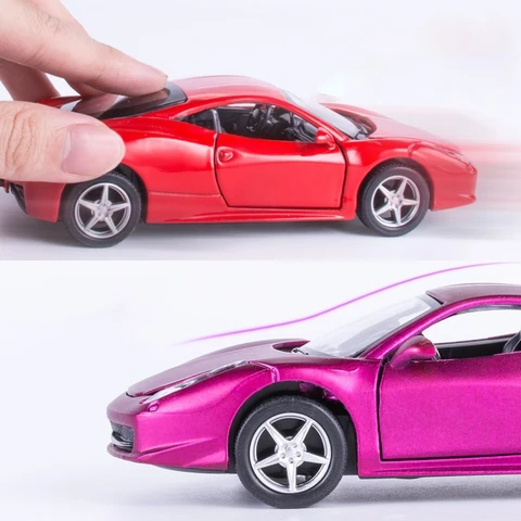 Bburago 1:32 Ferrari 458 Italia SF90 металлическая модель автомобиля