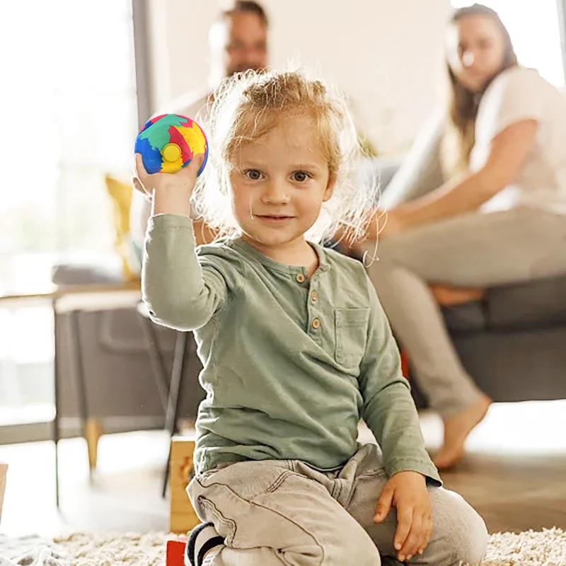 1 шт. прыгающий мяч в стиле хип-хоп полубоко антистрессовые игрушки забавный