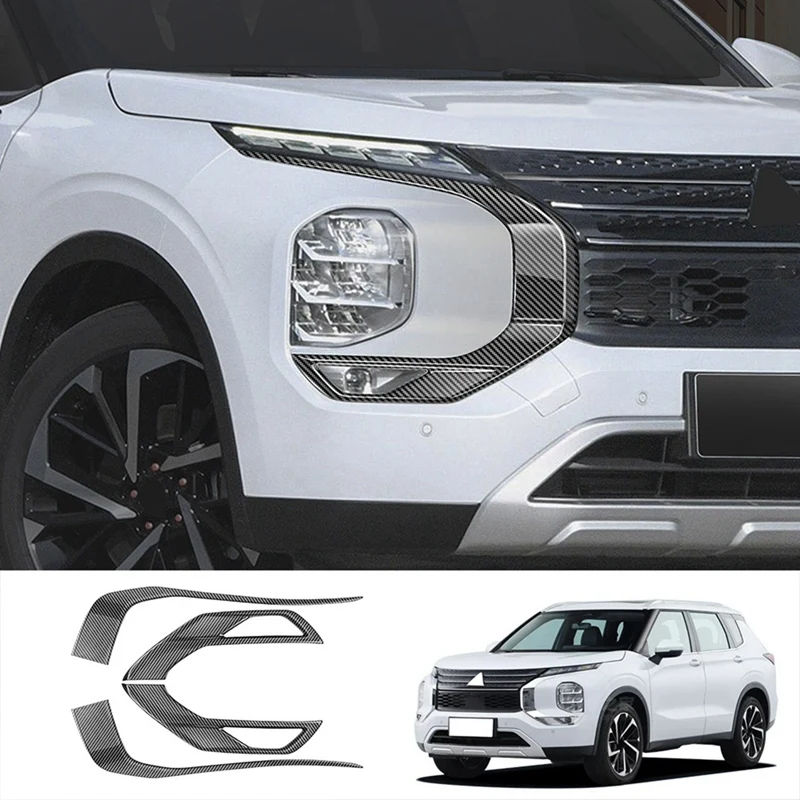 

Наклейки на передние противотуманные фары для Mitsubishi Outlander 2022, 2023