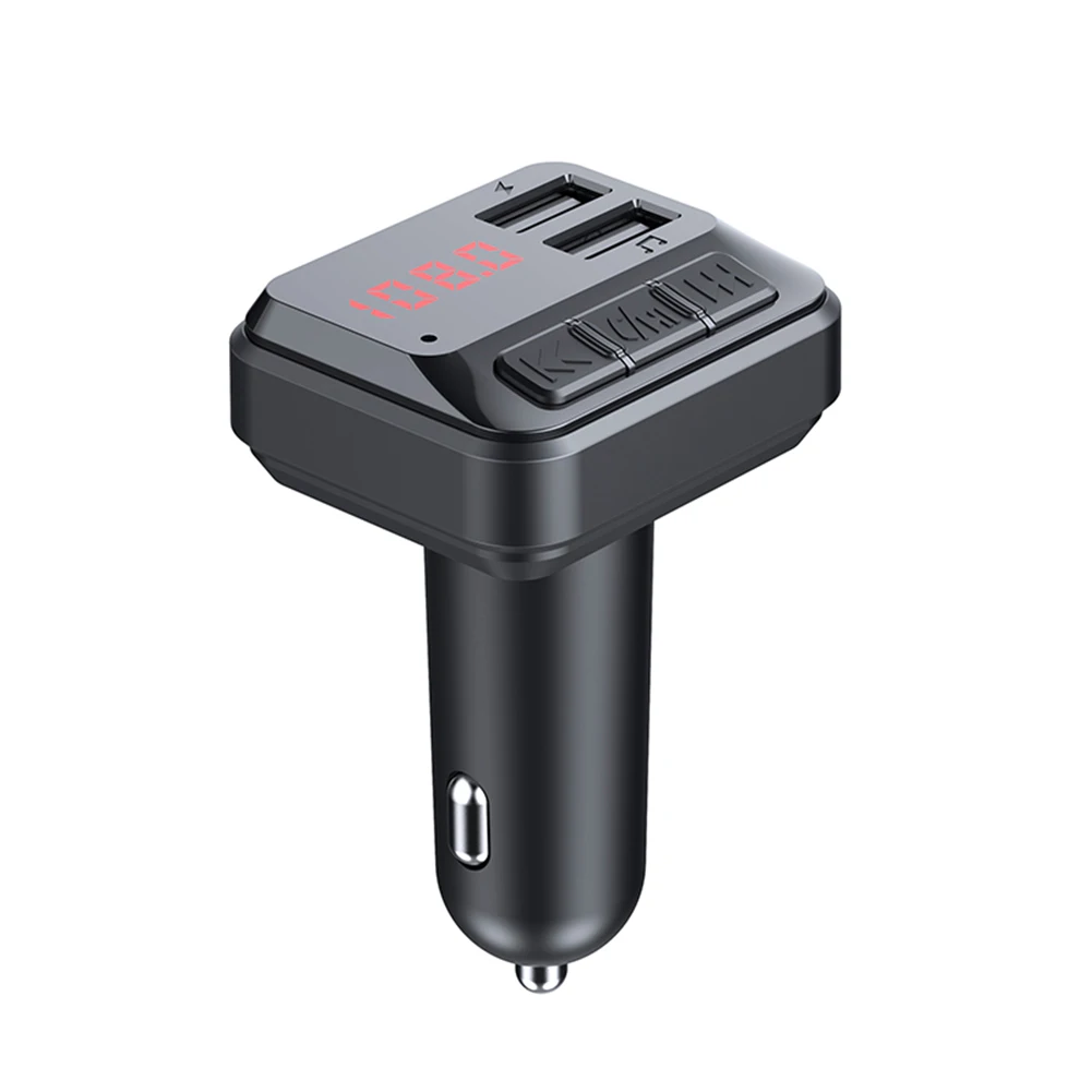 

Charger Car Adapter Wireless Adapter 3USB Charger AUX Radio Bluetooth 5.0 FM Transmitter Fast-Charger MP3 Player