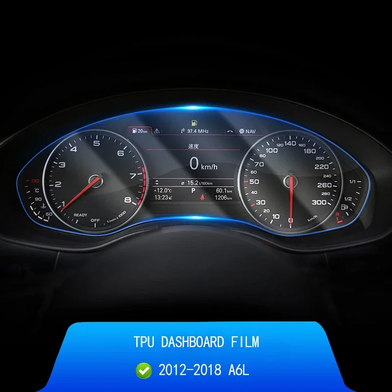 

Защитная пленка HD для экрана приборной панели автомобиля для Audi A3 A4 A6 A6L Q3 Q5 Q7 2009-2019, автомобильные аксессуары, наклейка против царапин