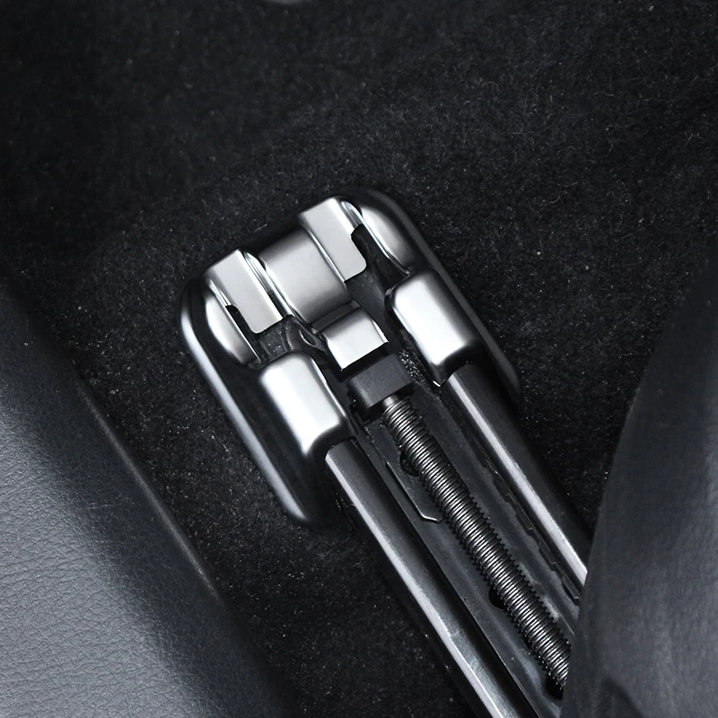 TAJIAN Car Seat Iron Rod Head Sticker per Toyota Camry/Avalon 2018 cofano protettivo ABS Seat Rail scorrevole Track Trim Cover Cap