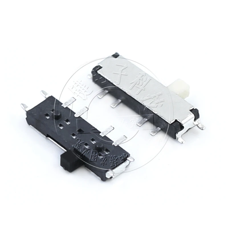 100 шт. MSKT-13C01 Высота ручки 1 5 мм постоянного тока 50 В 0 3 А Вкл./Выкл./Вкл. 3-позиционный