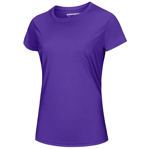 MAGCOMSEN женские солнцезащитные рубашки UPF 50 + УФ-защита с коротким рукавом быстросохнущие легкие футболки для выступлений