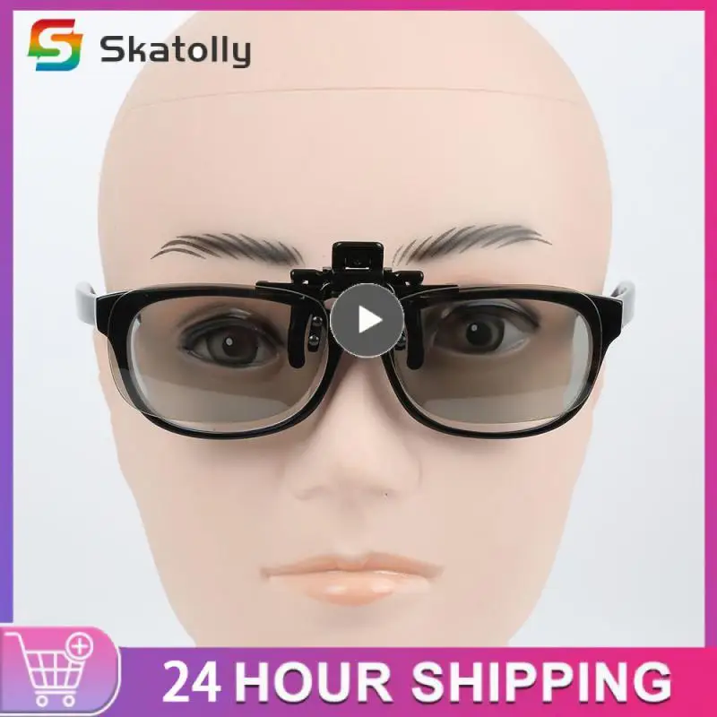 

3d Glasses Clip-on Passive Polarized Tv Real Hanging Frame Myopia Glasses Polarized Lenses Stereo 3d Glasses Clip