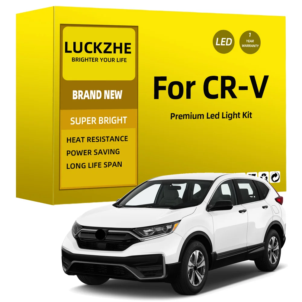 

Car Led Interior Light Kit For Honda CR-V CRV 1995-2016 2017 2018 2019 2020 Auto Dome Map Reading Lamp Canbus No Error