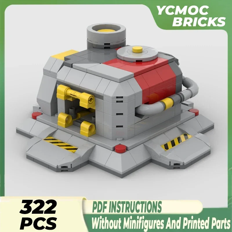 Звездная модель фильма Moc строительные кирпичи Terranerd Depot Base Technology модульные блоки