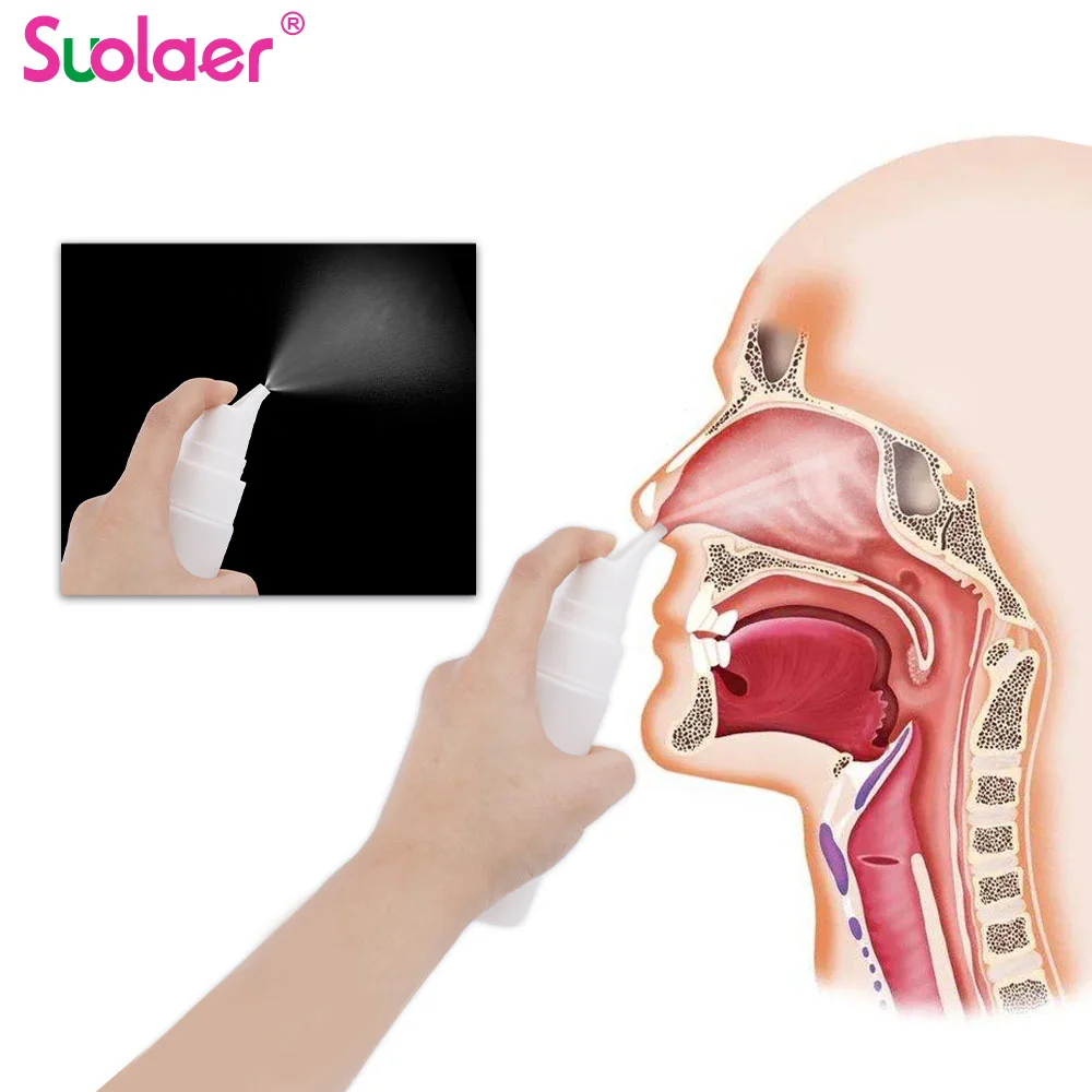 

Portable Nasal Wash Cleaner Sinusite Nose Protector Cleans Moistens Child Adult Avoid Allergic Rhinitis Neti Pot Health Care