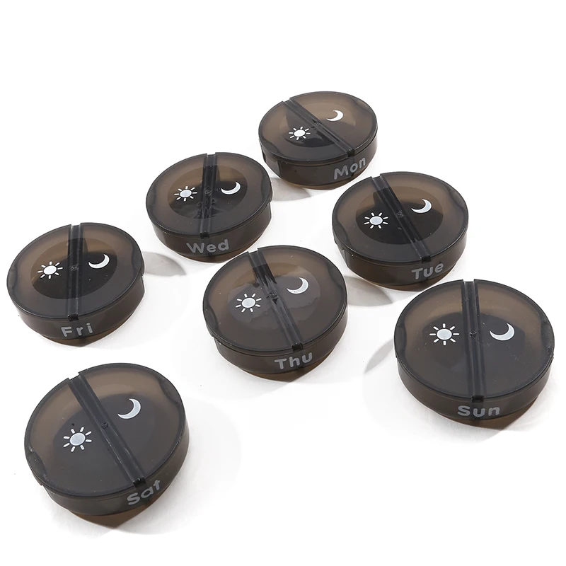 7-дневная дорожная влагостойкая 14 сетчатая коробка для лекарств портативная