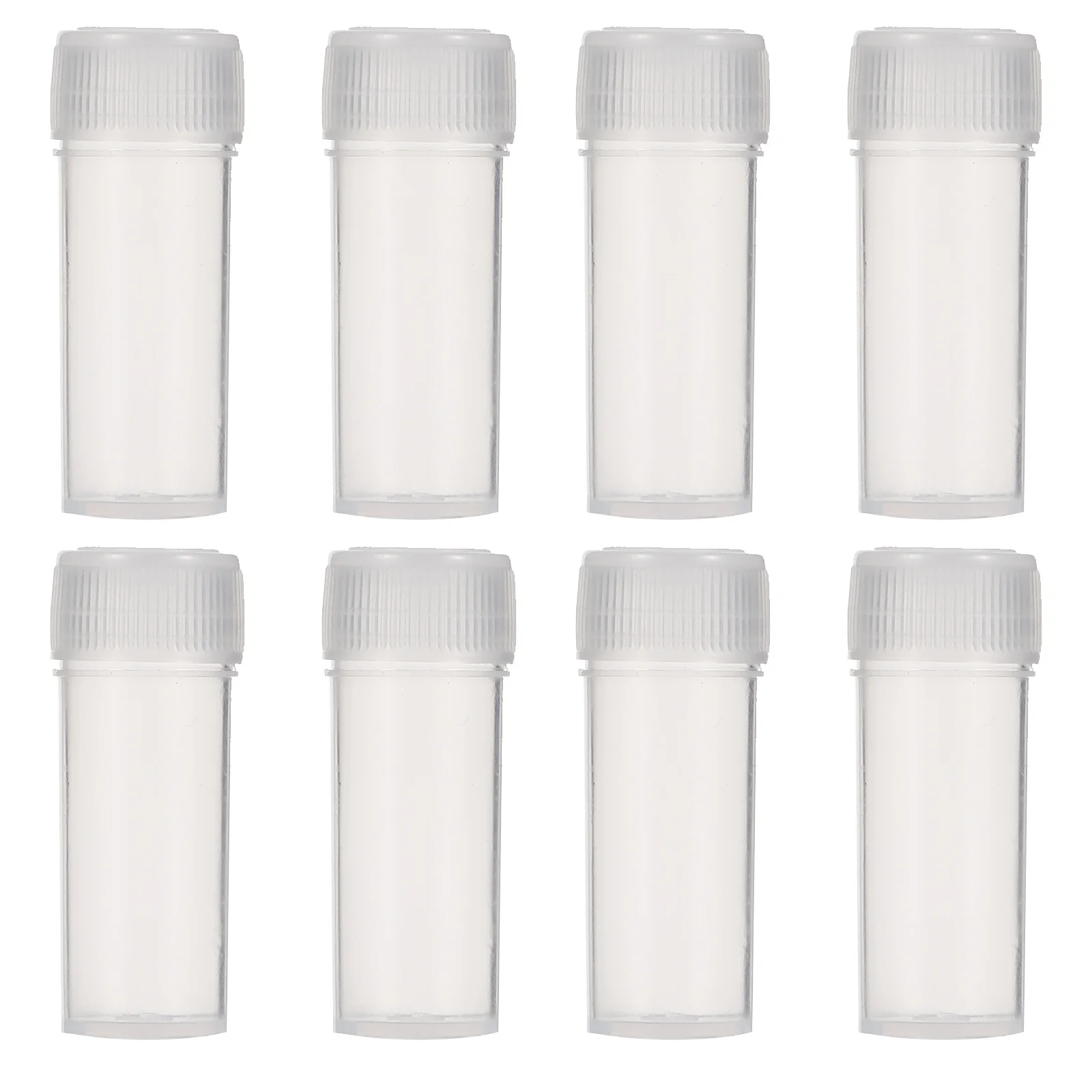 

100 шт. прозрачные пластиковые бутылки, маленькие флаконы, Пустые контейнеры для образцов с винтом