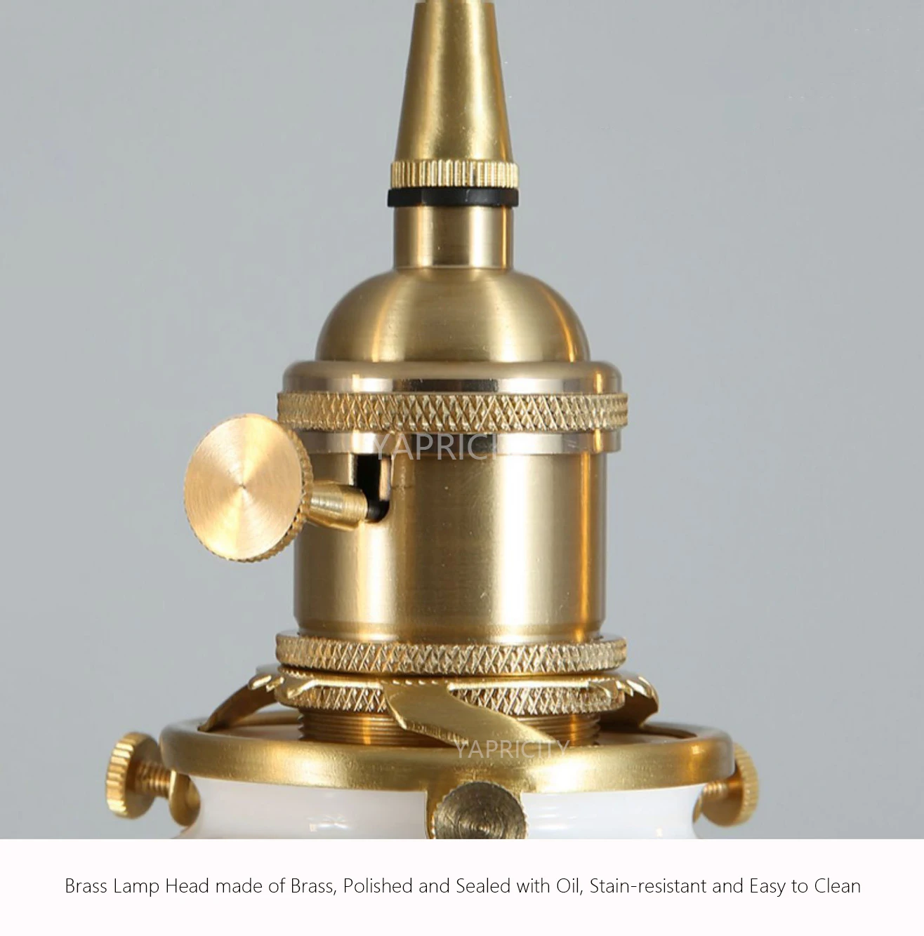 Элегантный Бронзовый Подвесной Светильник Ручной Работы С Регулируемым Кабелем