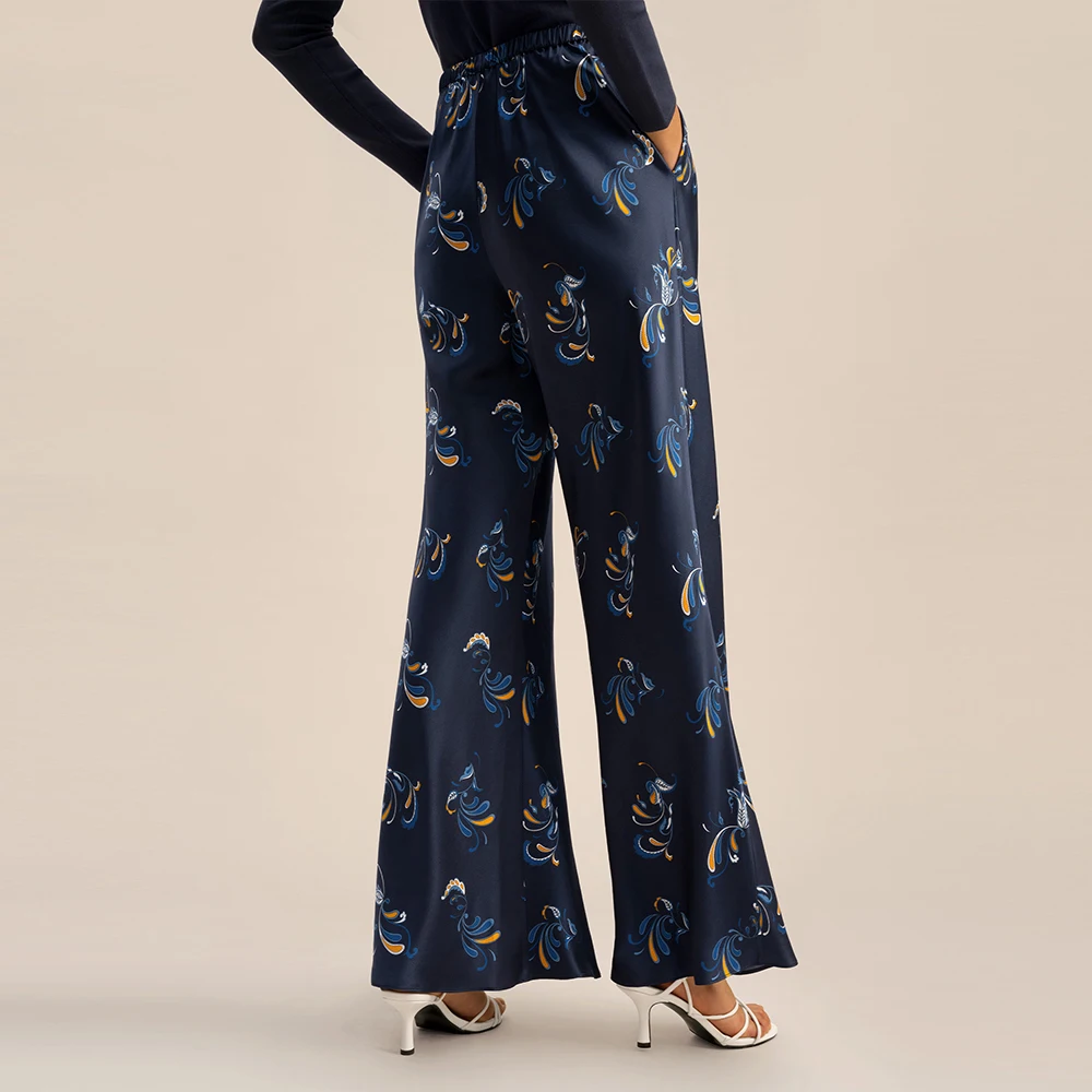 Рисунок 2 - Шелковые брюки LILYSILK с принтом для женщин