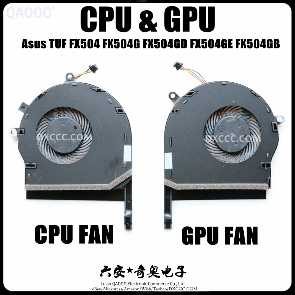 

Laptop CPU COOLING FAN For ASUS TUF5 FX80 FX80GD FX80GE FX80GM FX80F ZX80F FZ80F FX504GD FX504GE FX504GB Laptop CPU Cooling Fan
