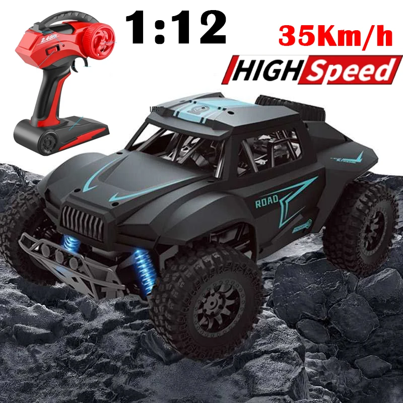 RC Cars Off Road 4x4 Radio Controled Car 1/12 Scale Crawler 2WD 2.4G 35KM High Speed Drift Remote Control Monster Truck Toys