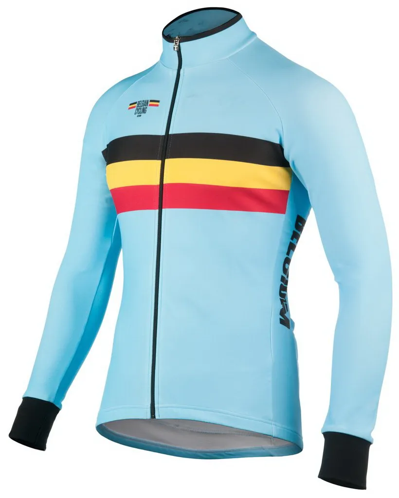 

SPRING SUMMER 2018 BELGIUM NATIONAL TEAM ONLY LONG SLEEVE CYCLING JERSEY CYCLING WEAR ROPA CICLISMO SIZE XS-4XL