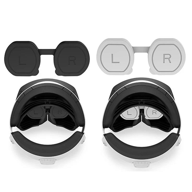 

Lens Cap For PS VR2 Lens Protector Cover Protective Film Anti-Scratch Lens Cover Handle Silicone Pad For PS VR2 Accessories