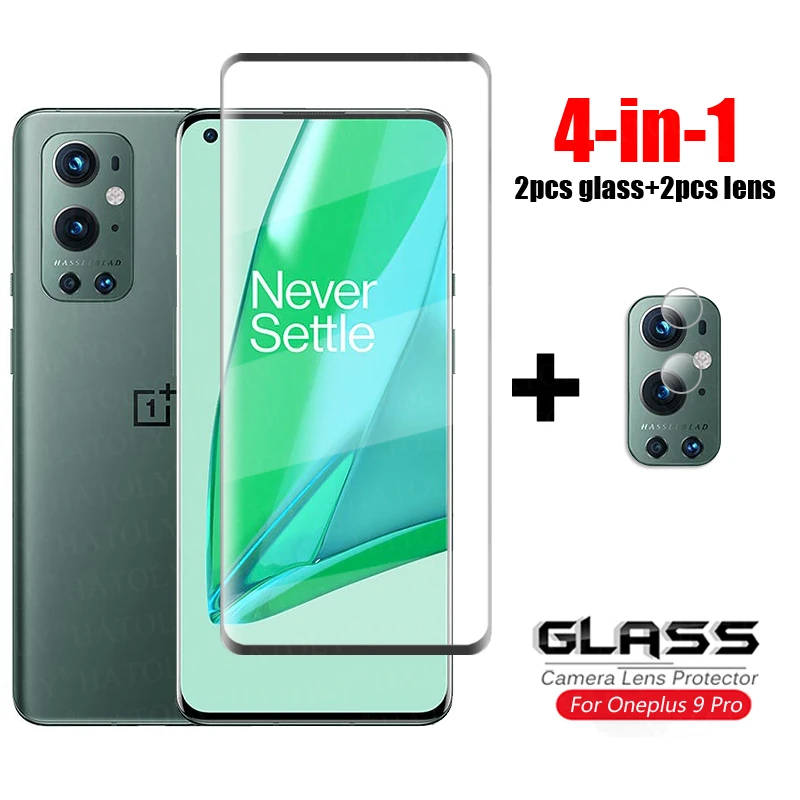 

For Glass Oneplus 9 Pro Tempered Glass 3D Full Curved Cover Glass One Plus 7 7T 8 Pro Phone Screen Protector For Oneplus 9 Pro
