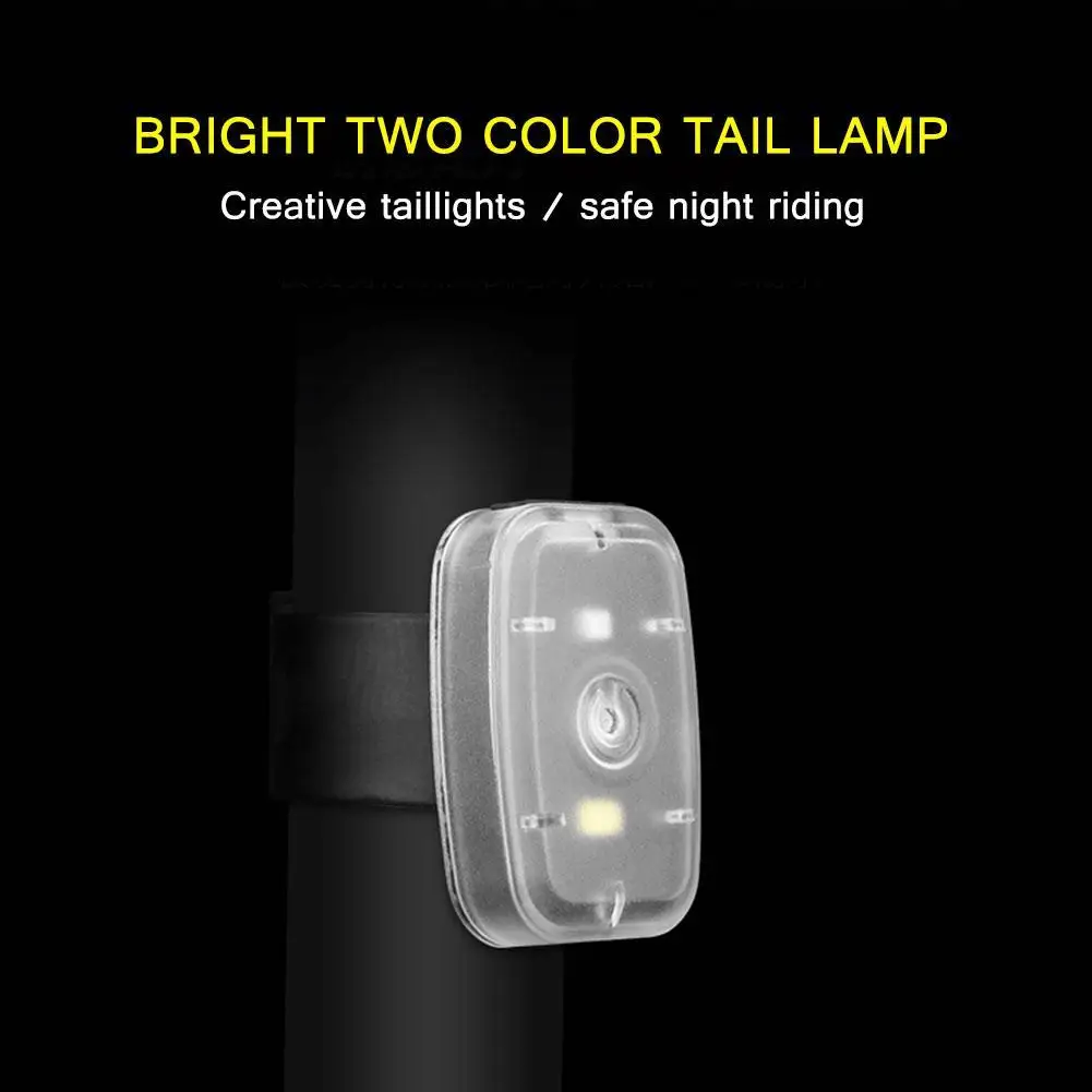 

Safety Bicycle Led Taillights Night Running Light Arm Warning Cycling Lamp USB Charging Bicycle Rear Sports For Outdoor Camping