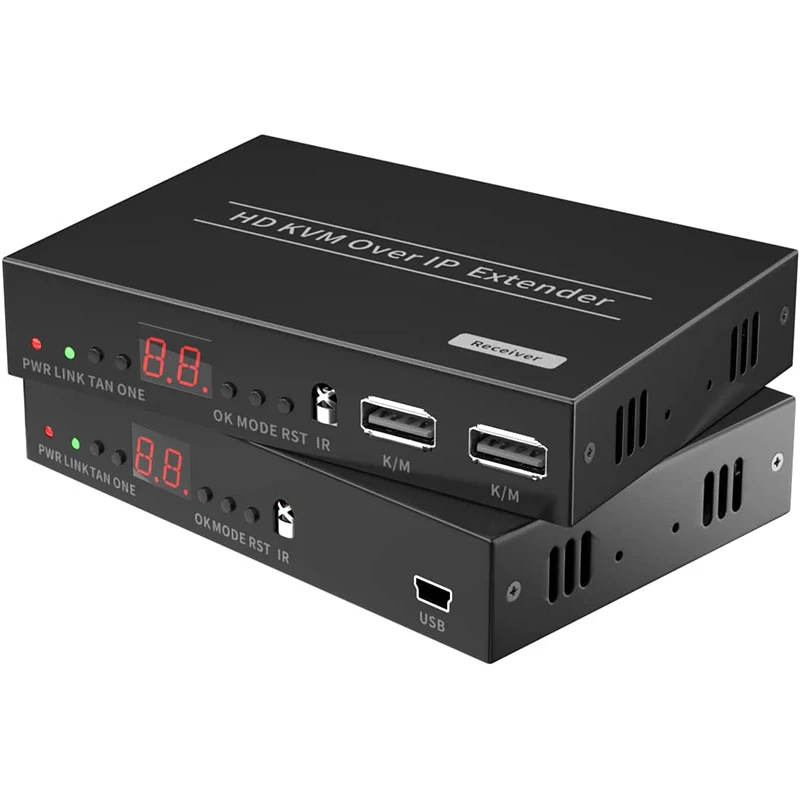 

150 м HDMI матричный KVM-удлинитель TCP/IP по категории 5e/6 поддерживает множество, от 1 до многих через сетевой коммутатор с контур квм ИК-контролем