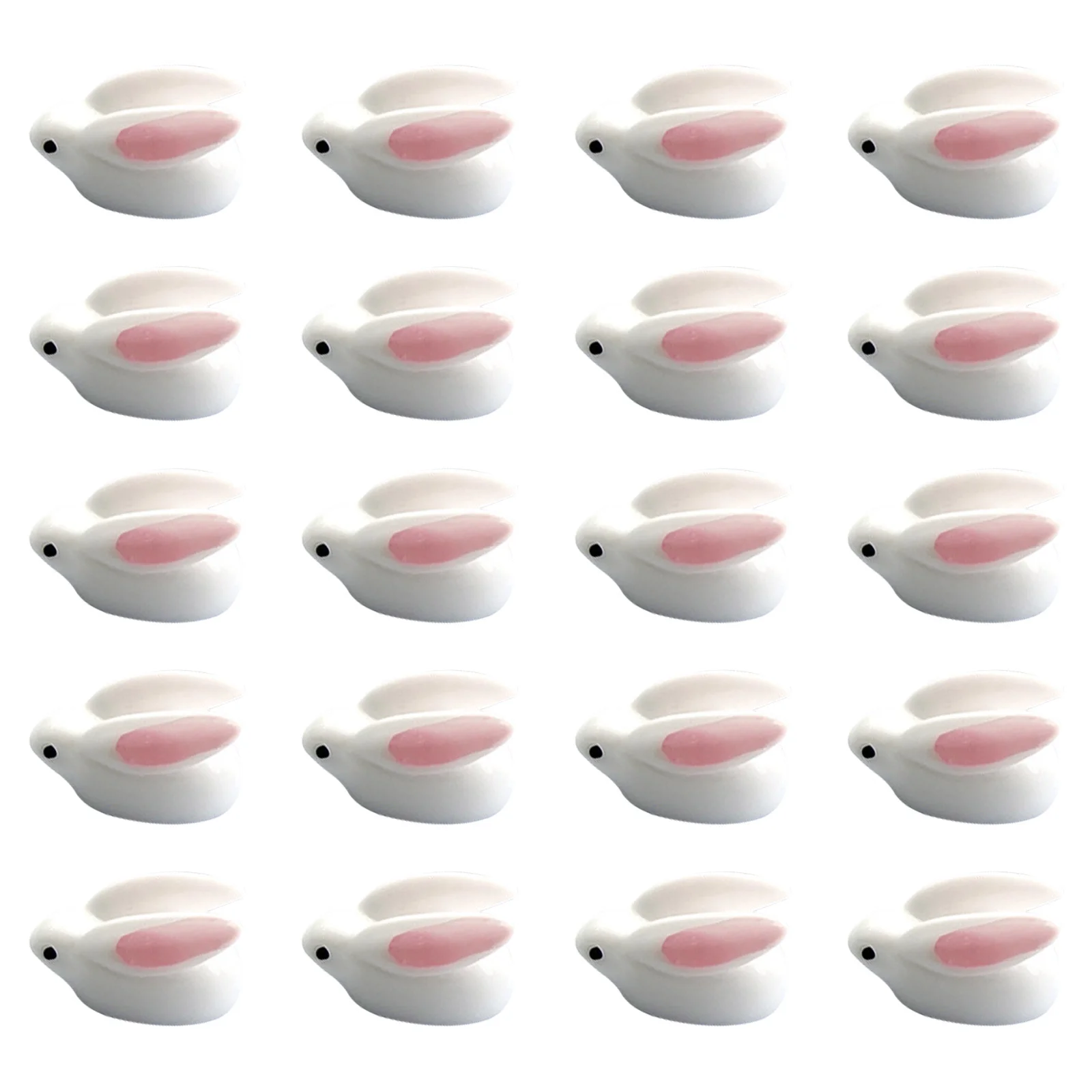 

20 шт. необычный Уникальный ландшафтный декор, Пасхальный кролик, Декор, кролик, модель украшения