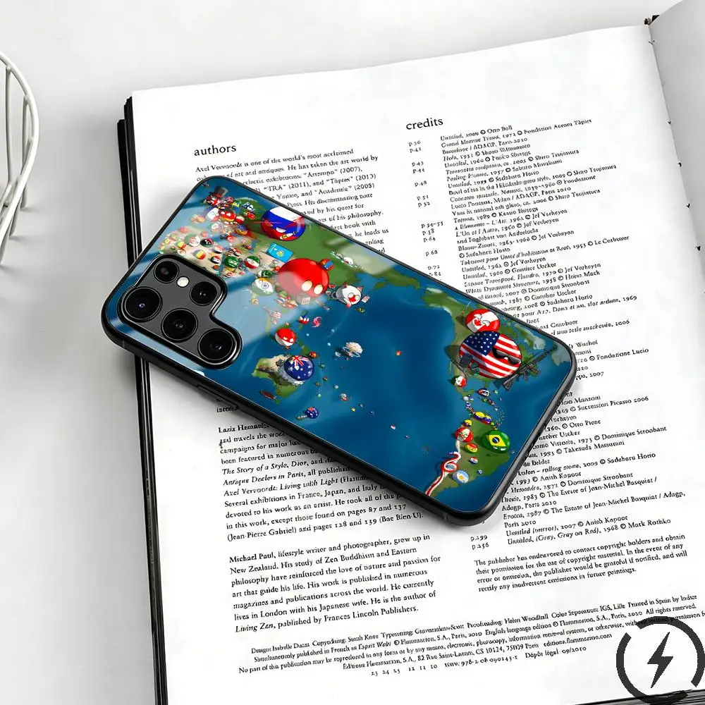 Фото Чехол для телефона Polandball для Samsung S26 S25 S24 S23 S22 S21 S20 Plus Ultra Fold A Glass Magnetic Case №5