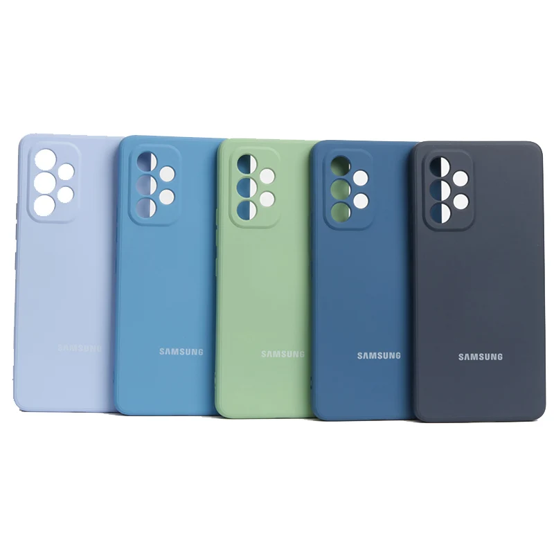 Чехол для Samsung Galaxy A53 A73 мягкий на ощупь защитный чехол шелковистый силиконовый