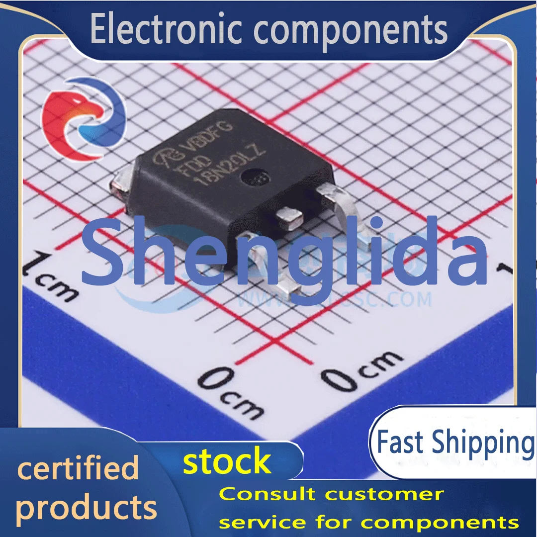 

FDD18N20LZ packaged TO-252 field-effect transistor (MOSFET) brand new off the shelf 1PCS