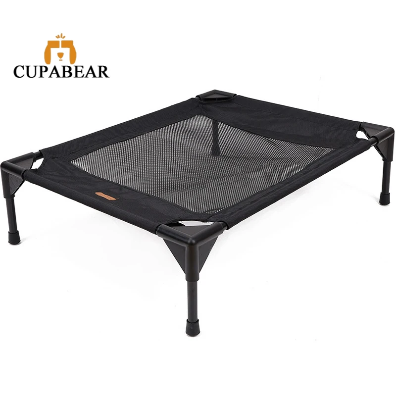 

Portable Dog Cooling Mat Elevated Lounger Bed for Large Medium Pet Travel Raised Cushion Breathable Antistress Bed Accessories