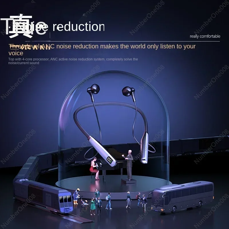 Звуковая карта микрофон гарнитура с лямкой на шее Bluetooth-аккомпанемент живое