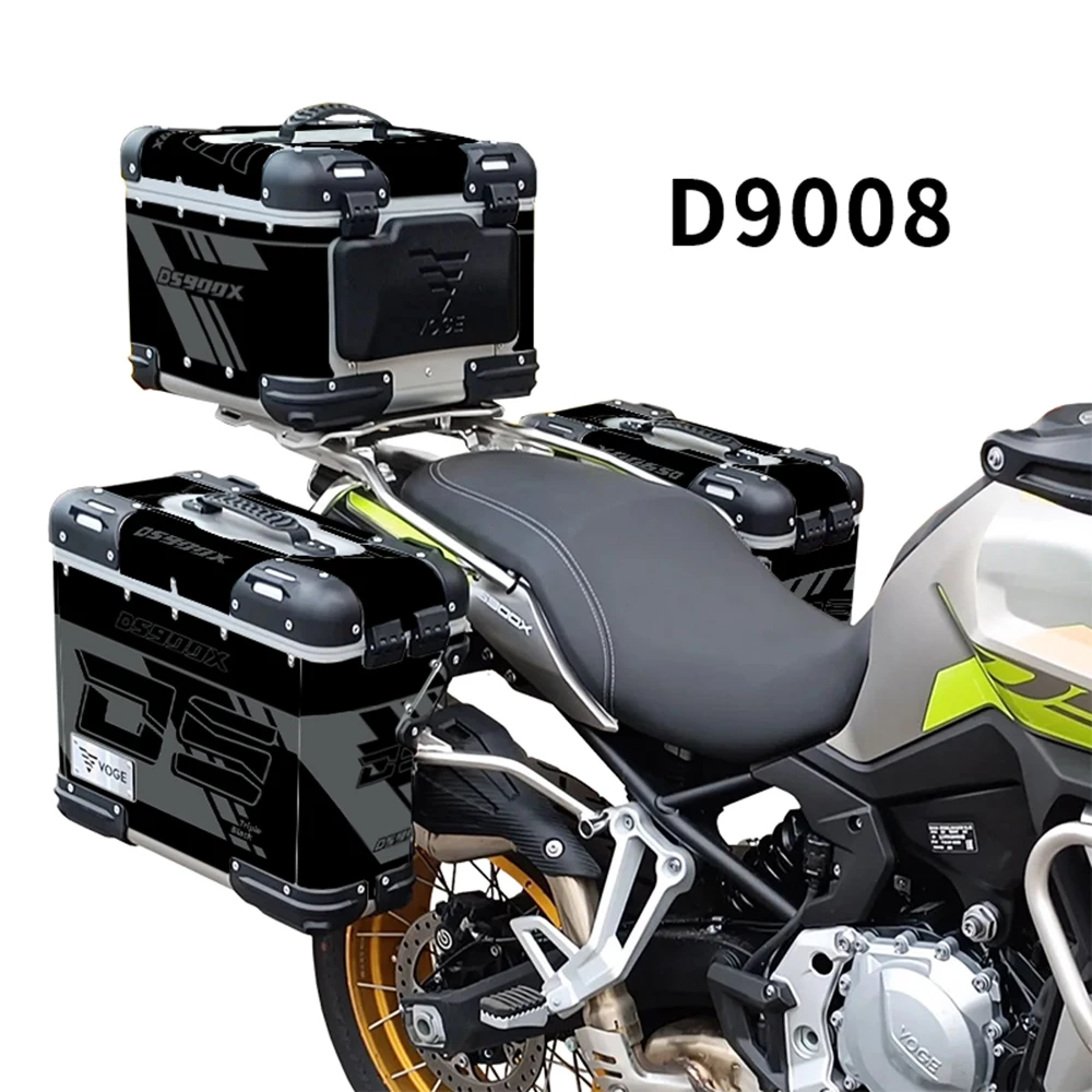 Фото Для VOGE DS900X ds900x 900DSX мотоцикл новые наклейки верхний чехол корзины защитные наклейки алюминиевый багажник Декор наклейка 24- №5