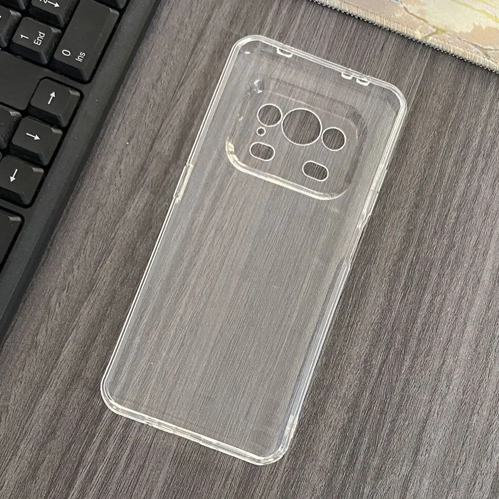 For Ulefone Armor 27T Pro Ultra Thin Clear Camera Protection Soft TPU Back Phone Shockproof Cover 27