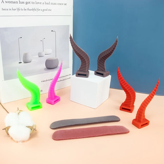 Apple AirPod Max Headphones Devil Horns Headband Strap Multiple Colors 