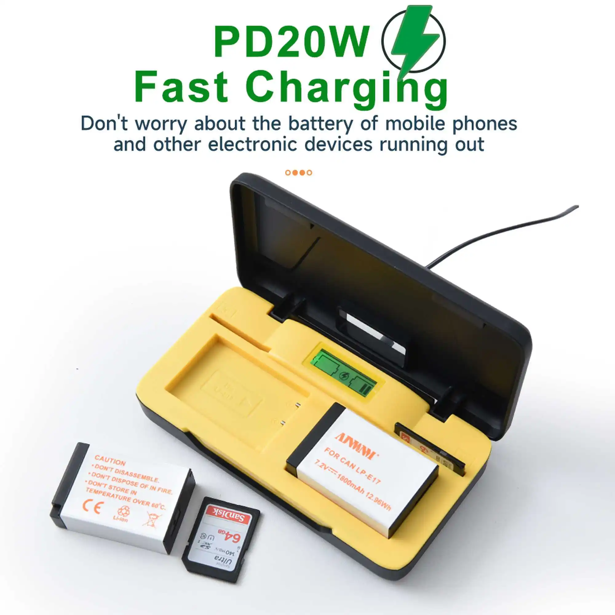 Аккумулятор AJNWNM LP-E17 1800 мАч