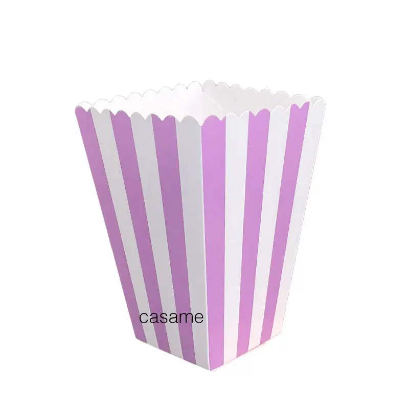 

Подарочные коробочки для попкорна 6 шт., разноцветные