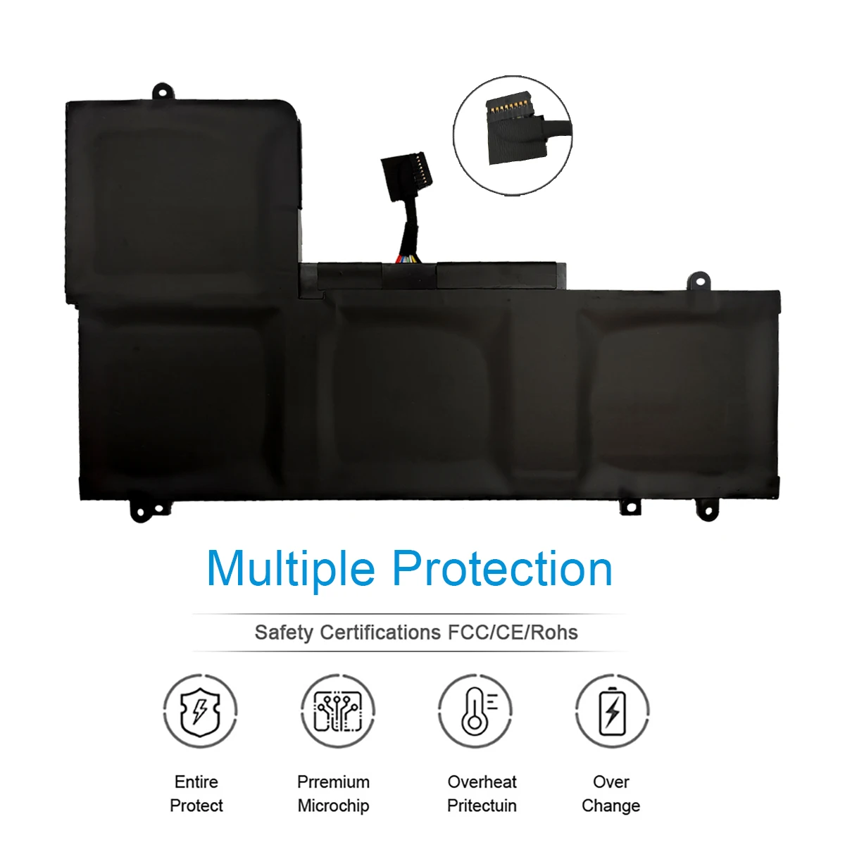 Nobi 6960mAh L15M4PC2 L15L4PC2 Аккумулятор для ноутбука Lenovo YOGA 710-14ISK 710-14IKB 710-15ISK 710-15IKB 5B10K90778 5B10K90802.