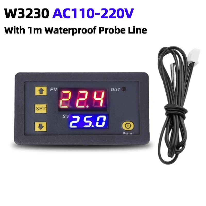 

TELEHILL W3230 Цифровой терморегулятор