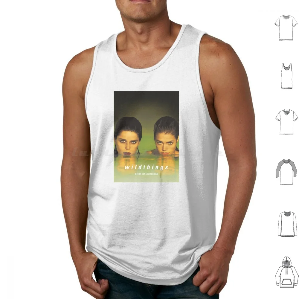 Майка без рукавов с рисунком фильма дикие дела