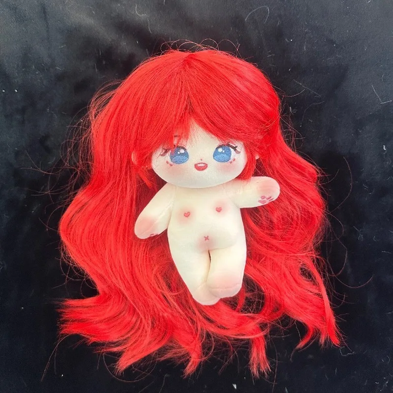 Набор высокотемпературных шелковых волос 20 см кукла из хлопка подарок другу и