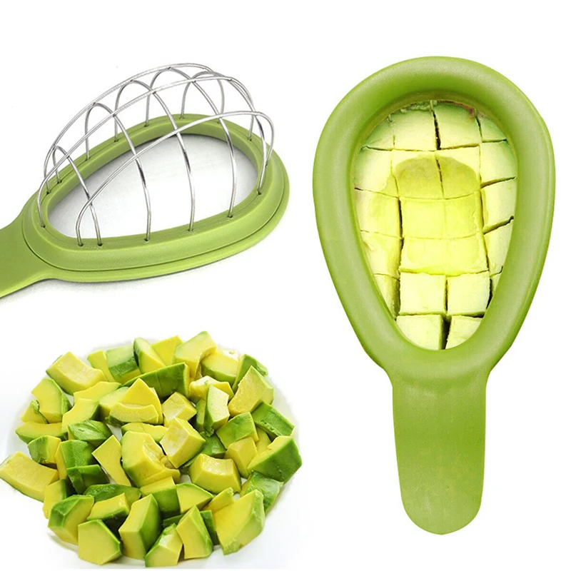 

Non-slip Butter Fruit Peeler Avocado Slicer Plastic Pulp Separator Portable Melon Fruits Cutter 1pcs Kitchen Gadget