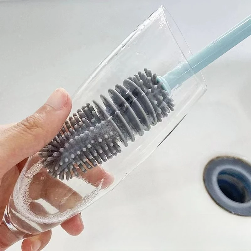 

MOONBIFFY Силиконовая щетка для чашек белая