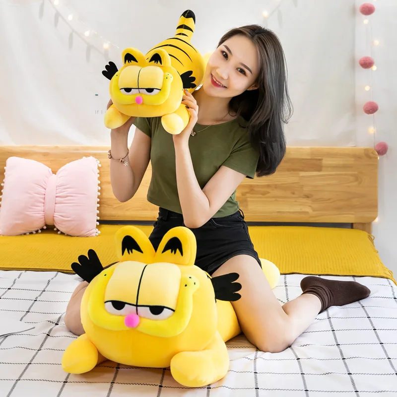 Лидер продаж плюшевая игрушка в виде милых аниме кошек для детей 45 см 60