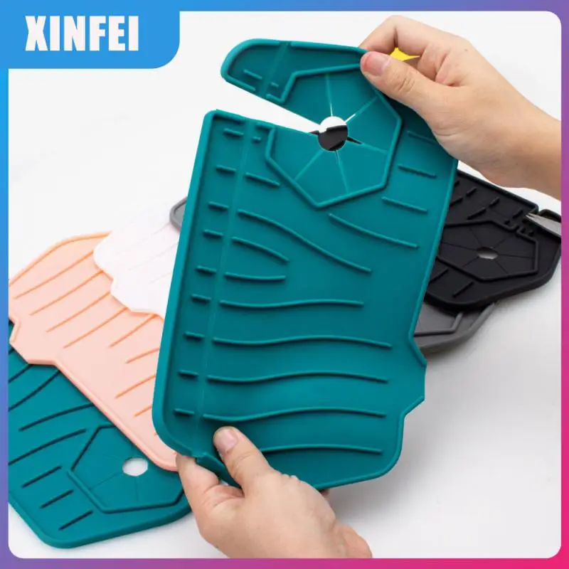 

Thickened Silicone Wash Basin Drainage Pad The Double-sided Design Meets The Needs Of The Sink Mouth Raised Water Blocking Strip