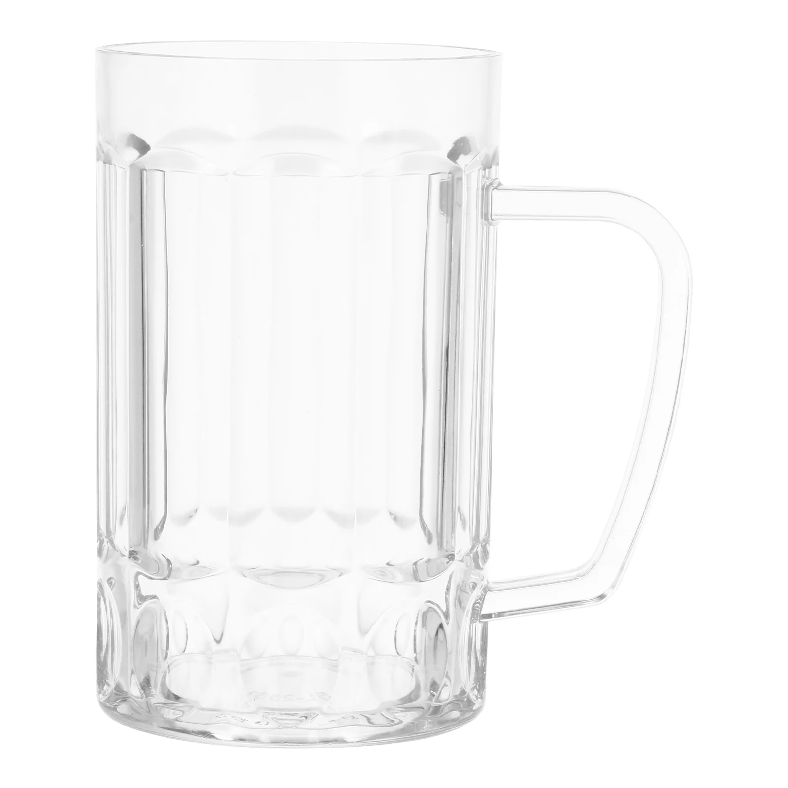 

540ml Transparent Handgrip Beer Drinking Cups Water Mug Festival Party Accessory