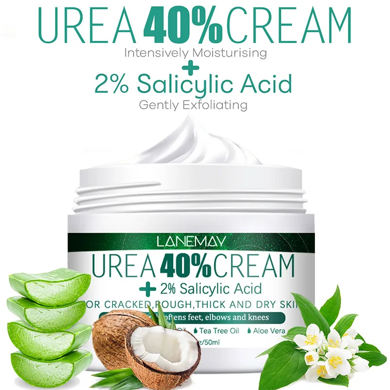 

Body 40% Urea Cream Dry Heels Crack Foot Cream Feet Hand Cracked Repair Treatment Moisturizing Callus Dead Skin Remove Foot Care