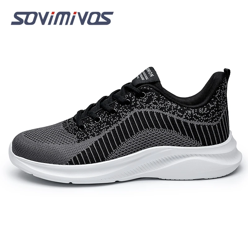 Men's Supportive Running Shoes Cushioned Lightweight Athletic Sneakers Casual Breathable Walking Shoes Sport Athletic Gym Tennis