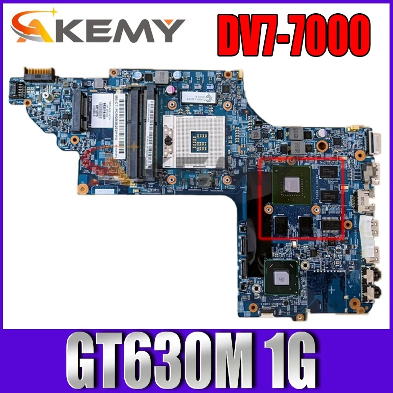

Laptop motherboard for HP DV7-7000 DV6-7000 11254-3 48.4ST10.031 682168-001 55.4ST01.341 682168-501 55.4XT01.009 GT630M 1G
