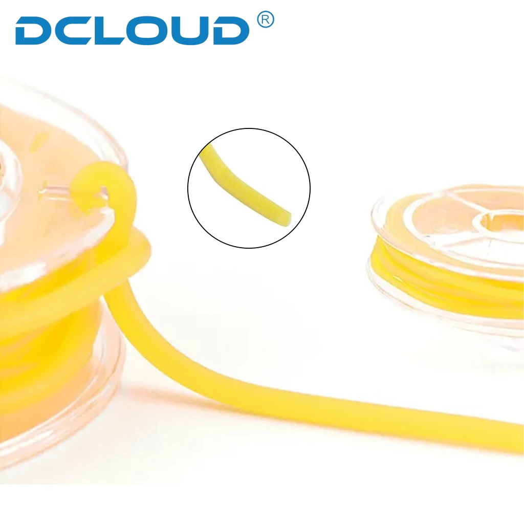 2 1 м/рулон стоматологическая резиновая плотина стабилизирующий шнур средние